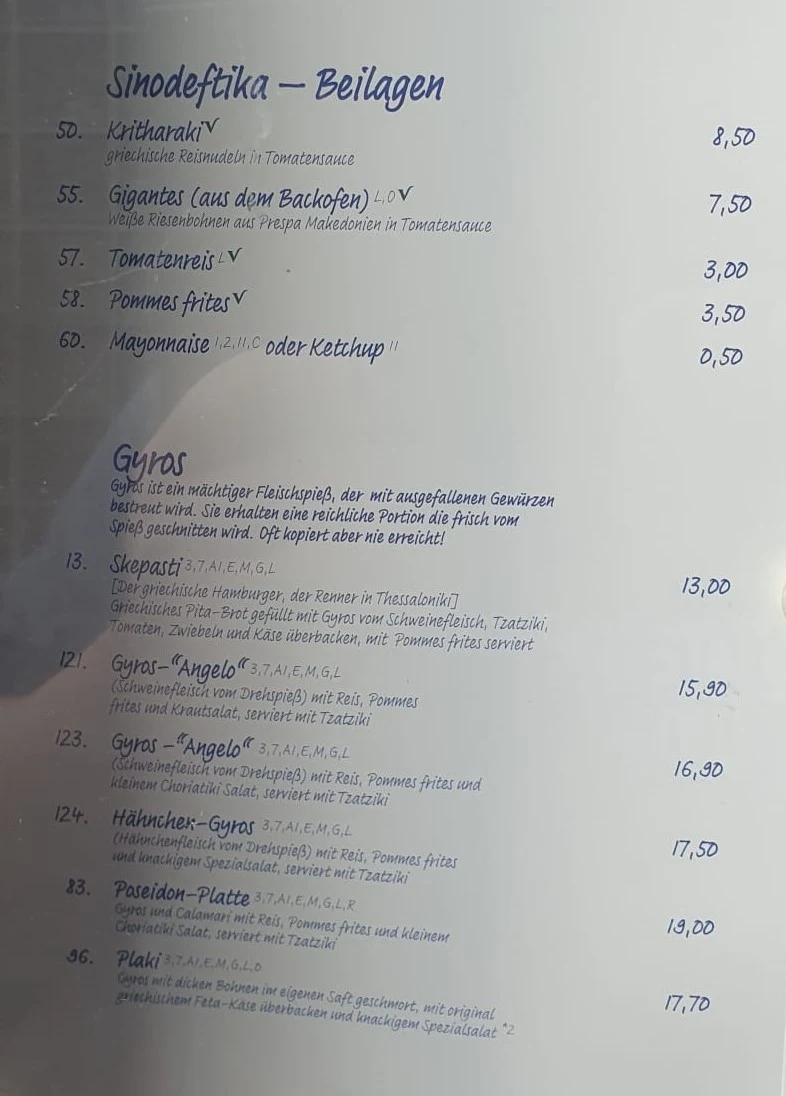 Speisekarte photo 3