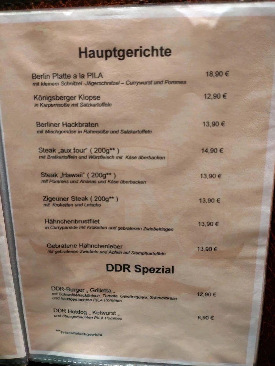Speisekarte photo 8