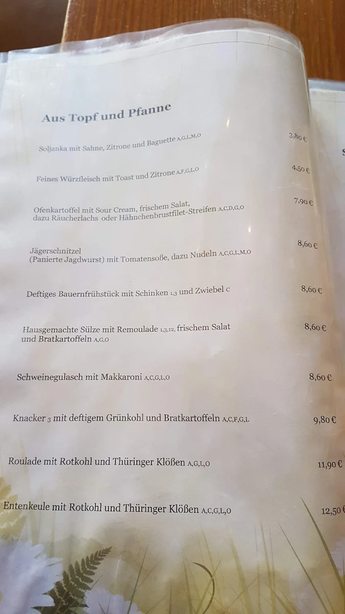Speisekarte photo 3