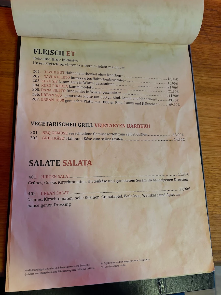 Speisekarte photo 2