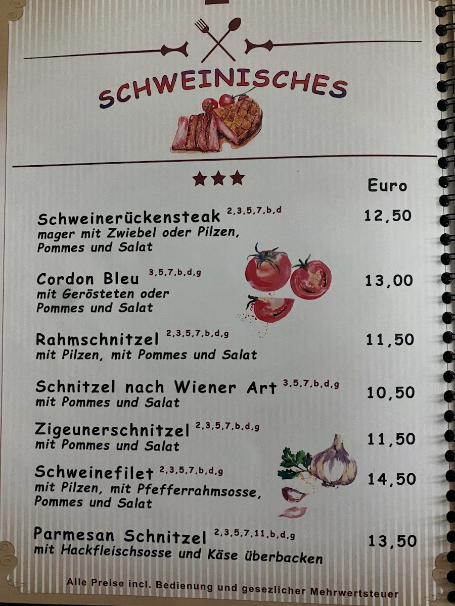 Speisekarte photo 2