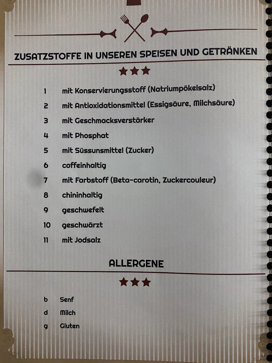 Speisekarte photo 6