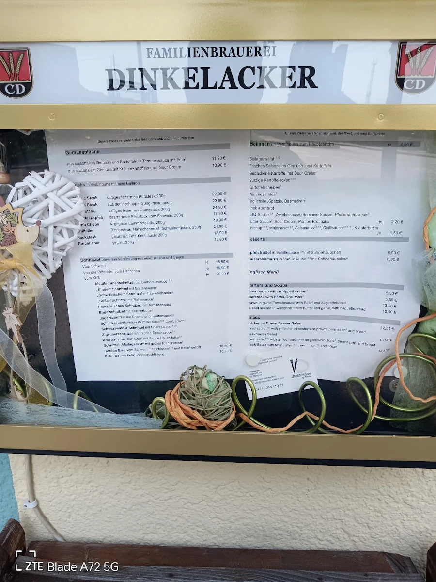Speisekarte photo 3