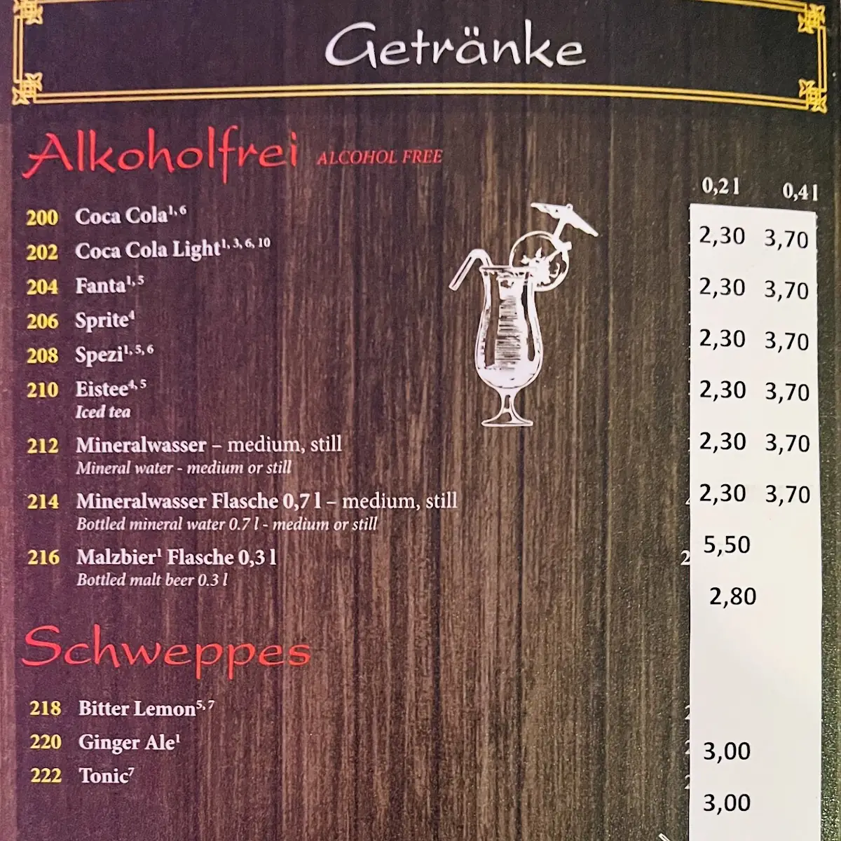 Speisekarte photo 10