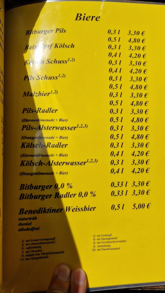 Speisekarte photo 4