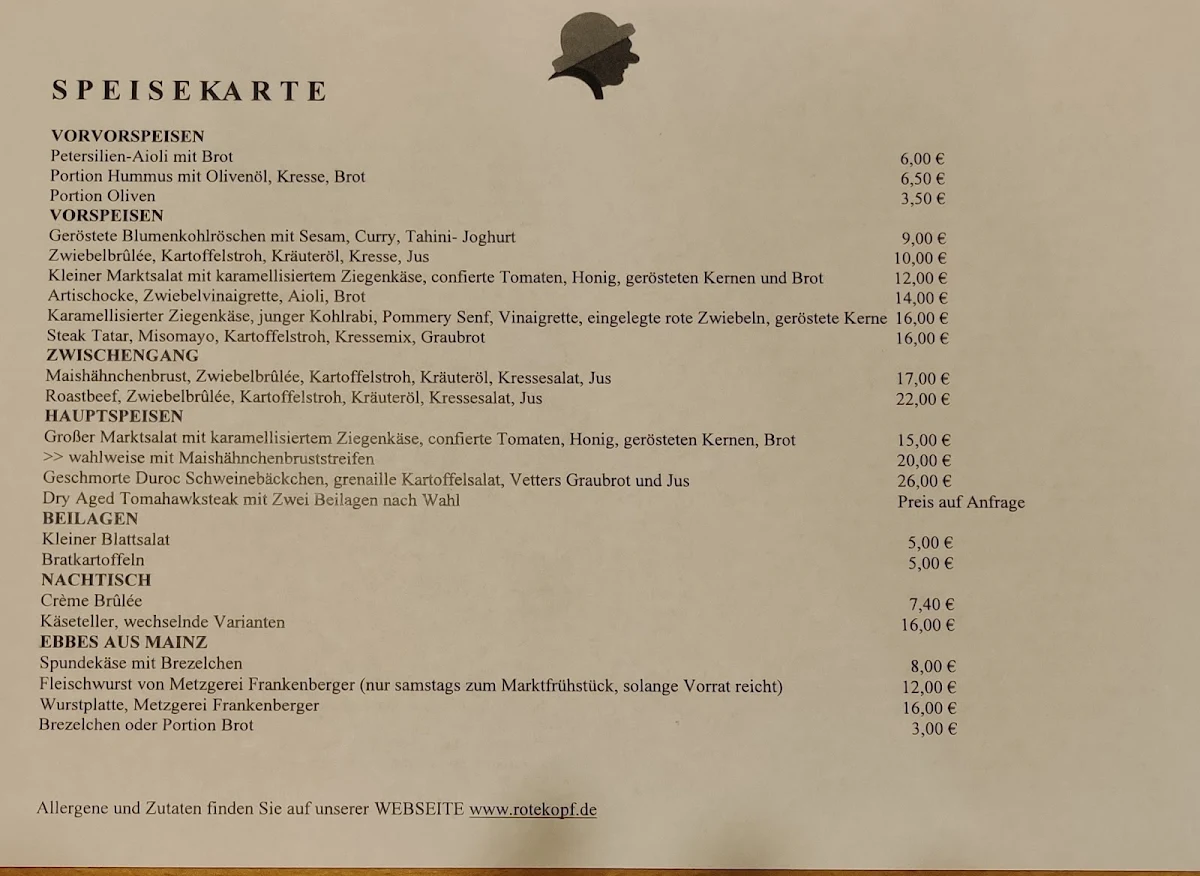Speisekarte photo 5