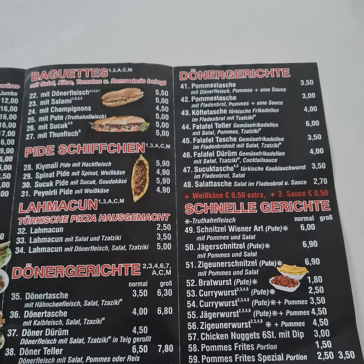 Speisekarte photo 4