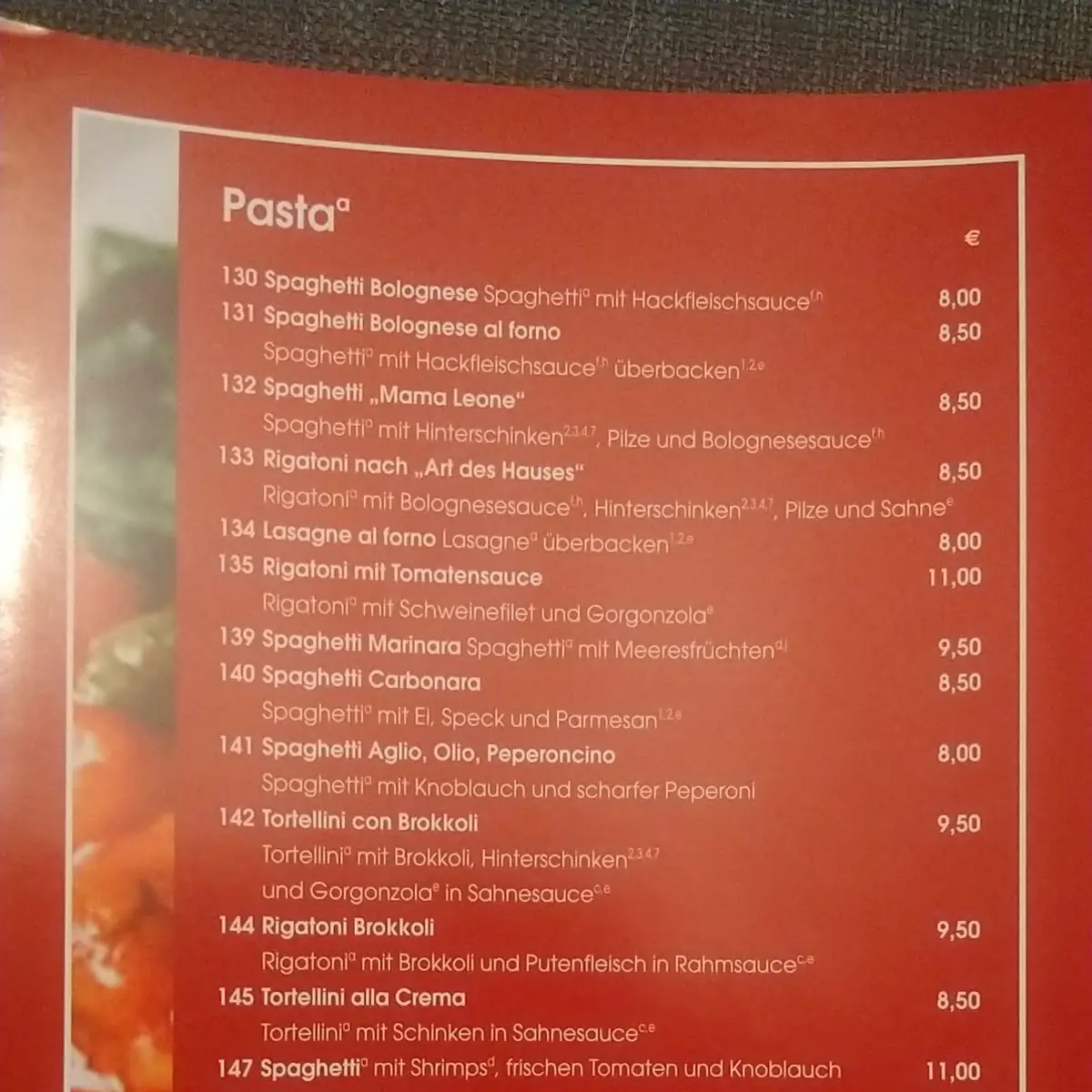 Speisekarte photo 6