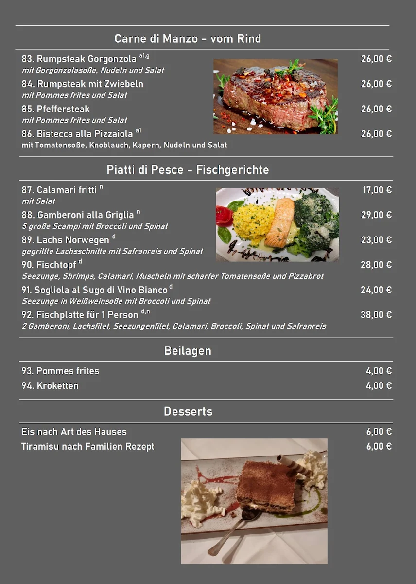 Speisekarte photo 1