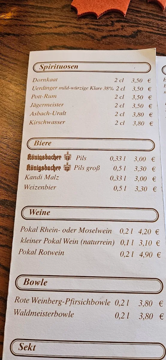 Speisekarte photo 4