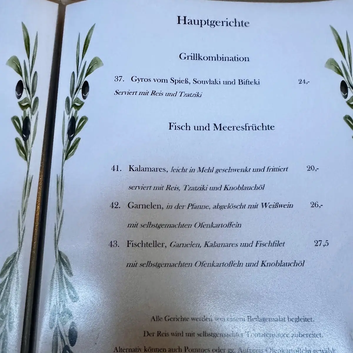 Speisekarte photo 6
