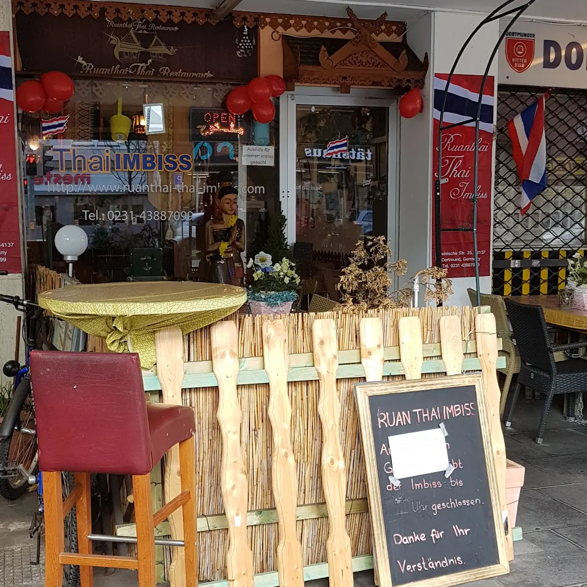 Atmosphäre, Ruanthai Thai Imbiss