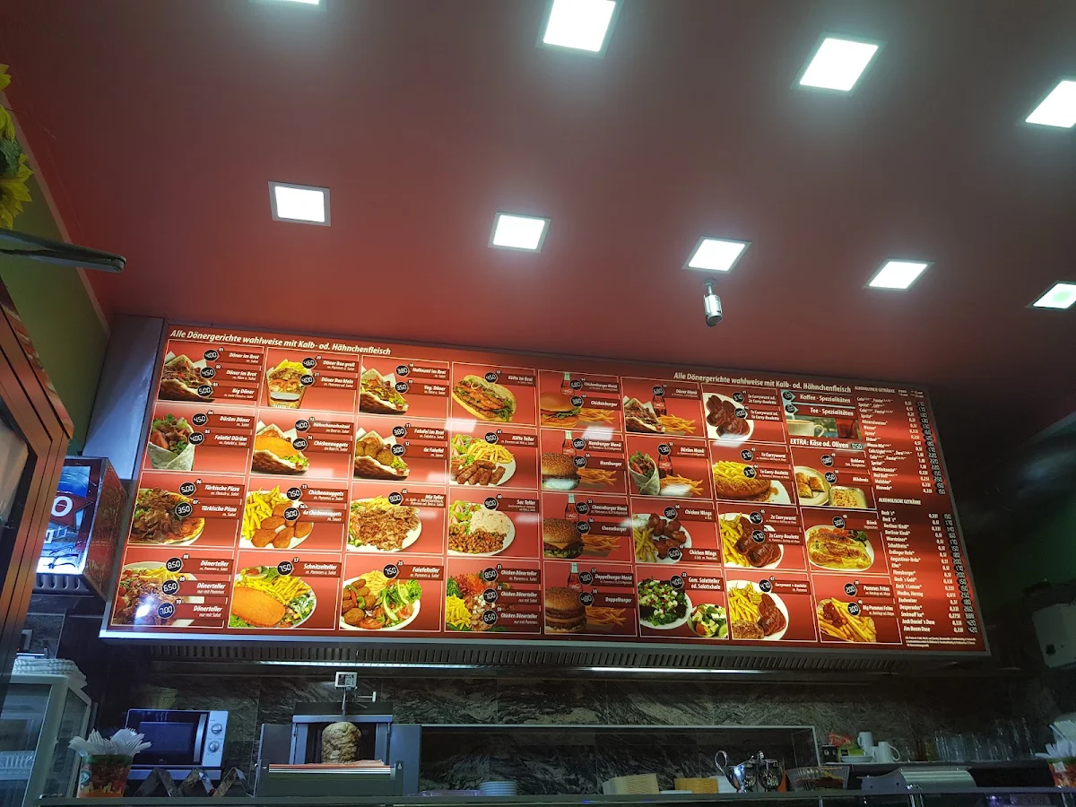 Speisekarte, M&A KEBAP Beef & chicken