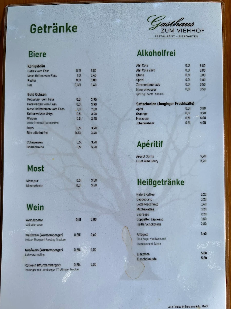 Speisekarte photo 4