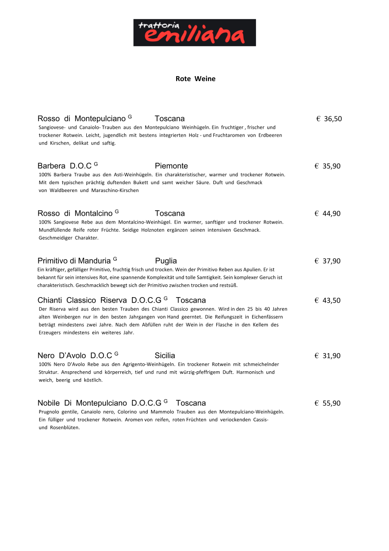 Speisekarte photo 4