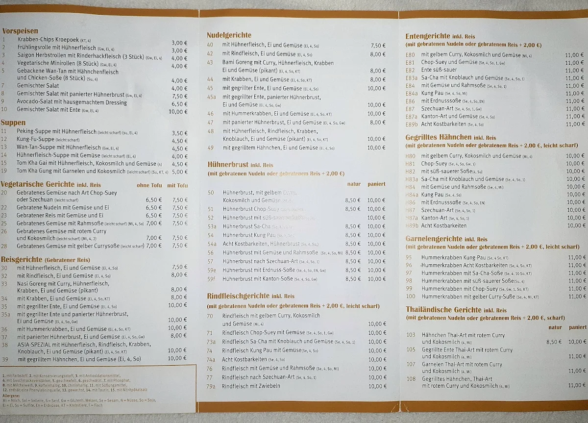 Speisekarte photo 5