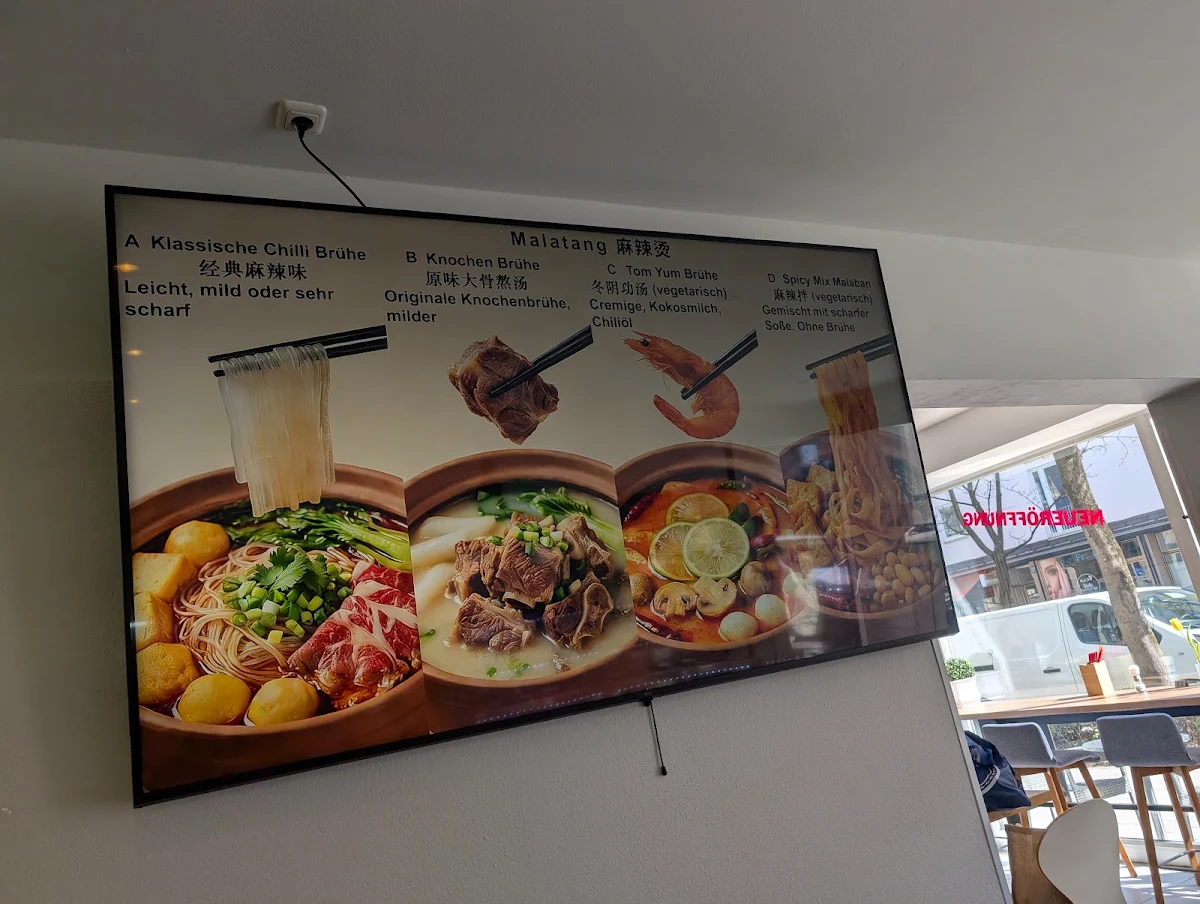 Speisekarte, Ostwind Restaurant