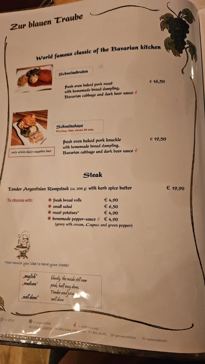 Speisekarte photo 3