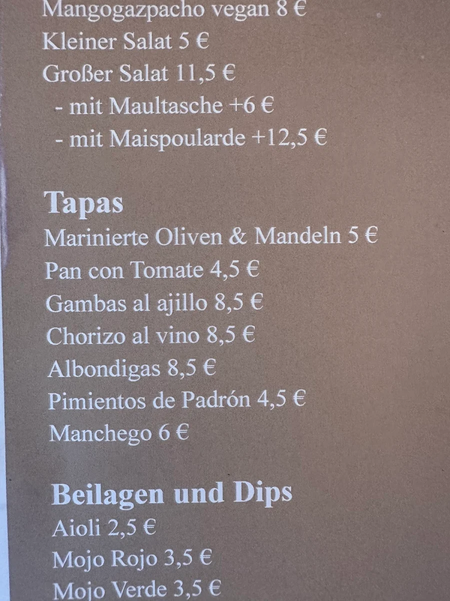 Speisekarte photo 3