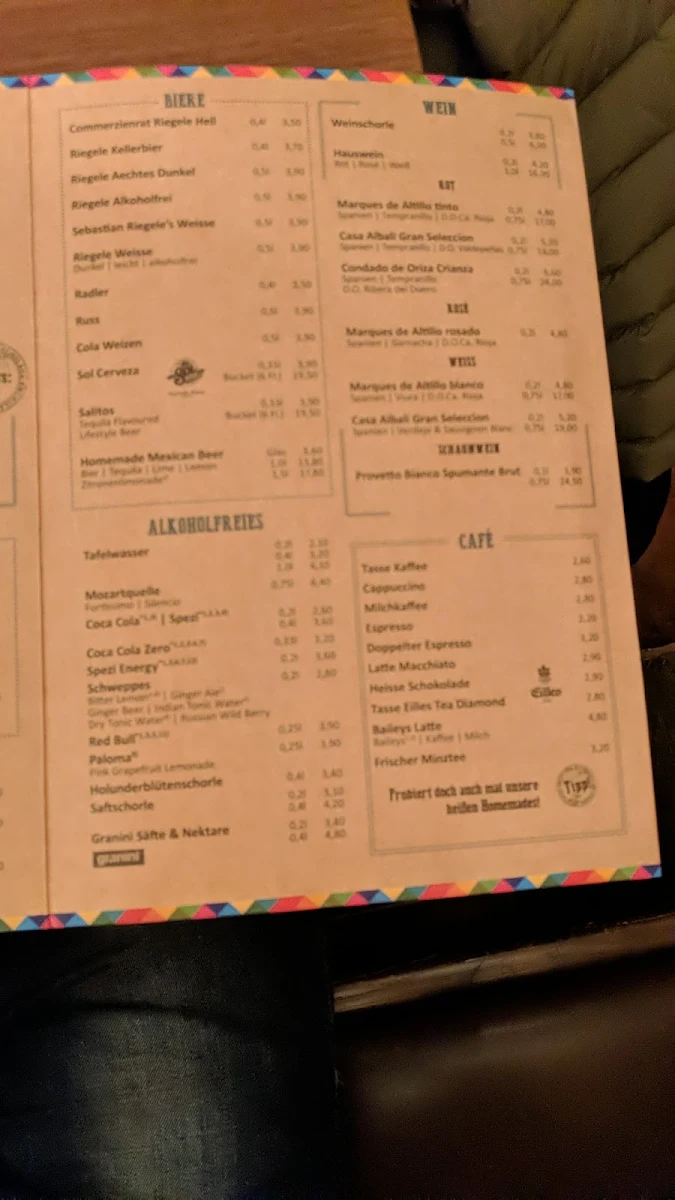 Speisekarte photo 6