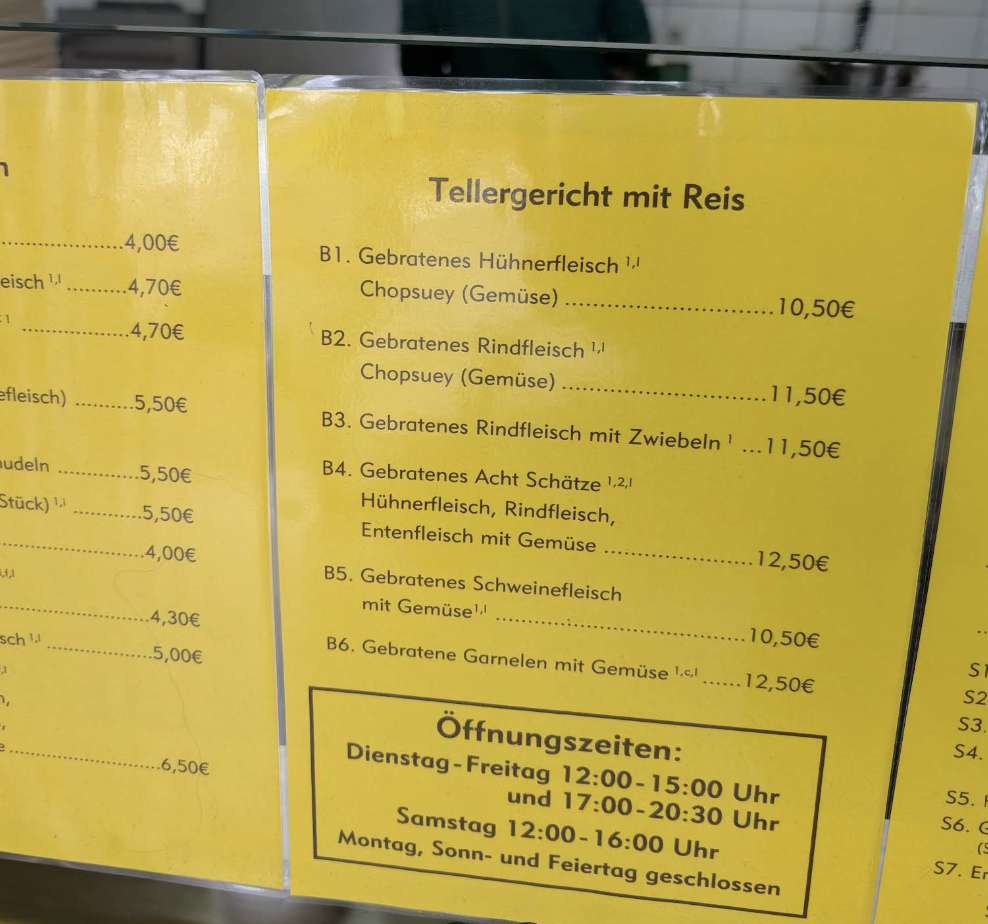 Speisekarte photo 7