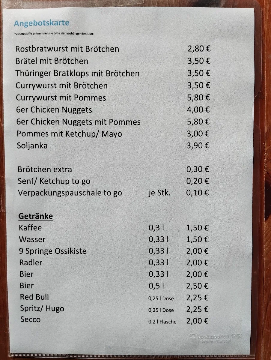 Speisekarte photo 1