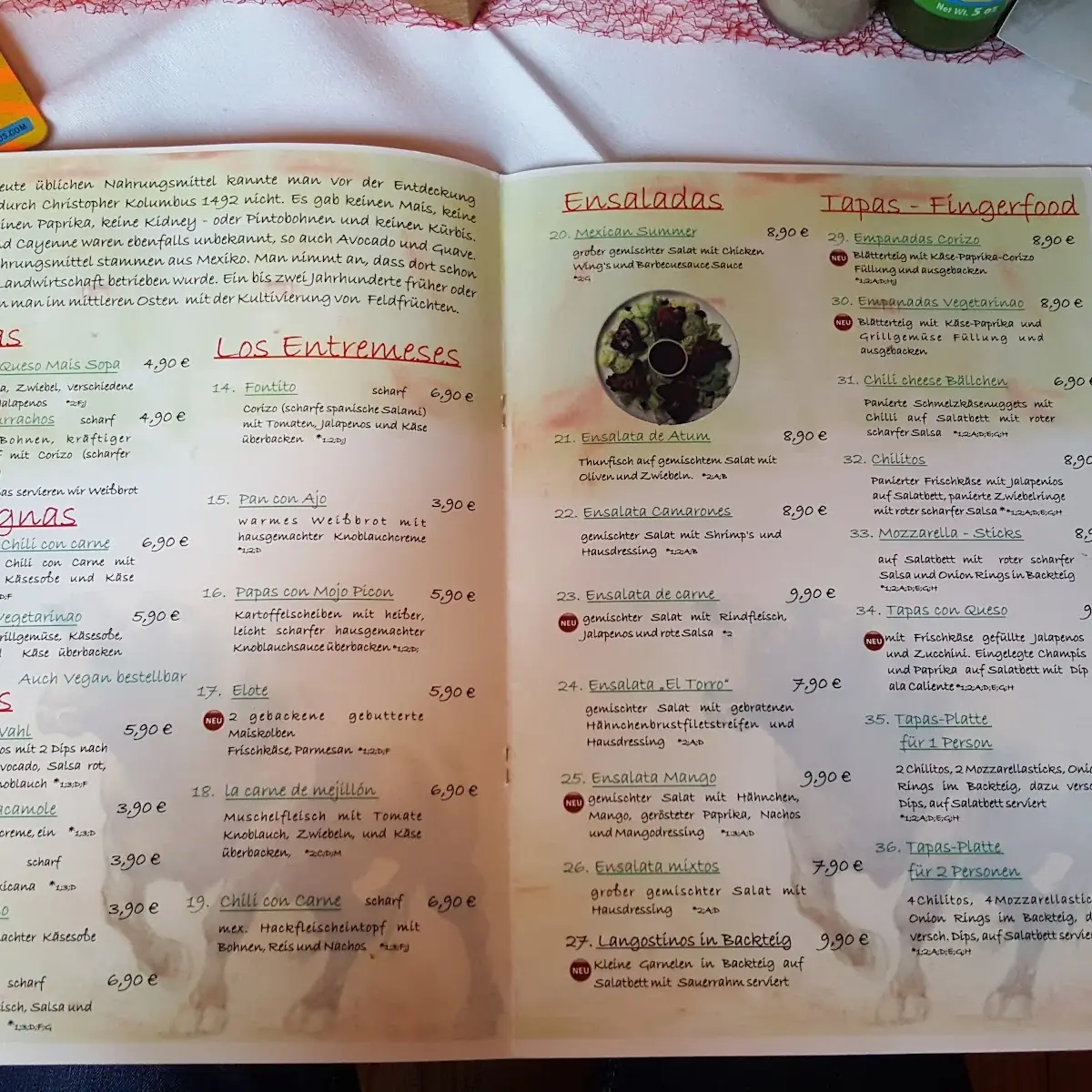 Speisekarte photo 4