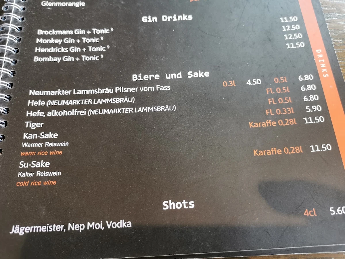 Speisekarte photo 1