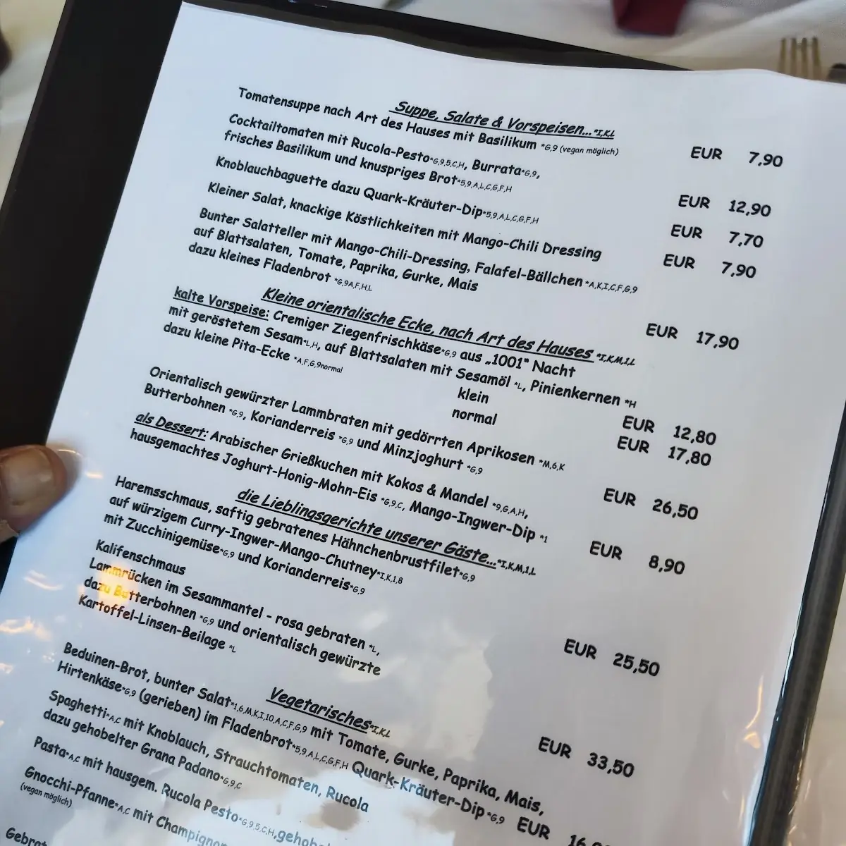 Speisekarte photo 10