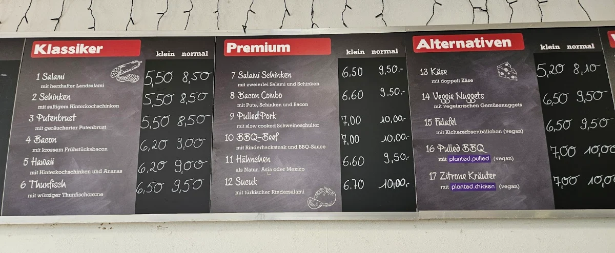 Speisekarte photo 1
