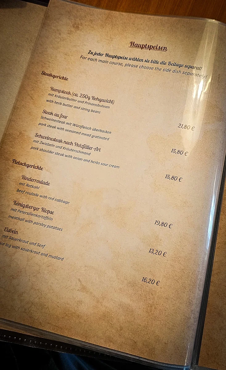 Speisekarte photo 4