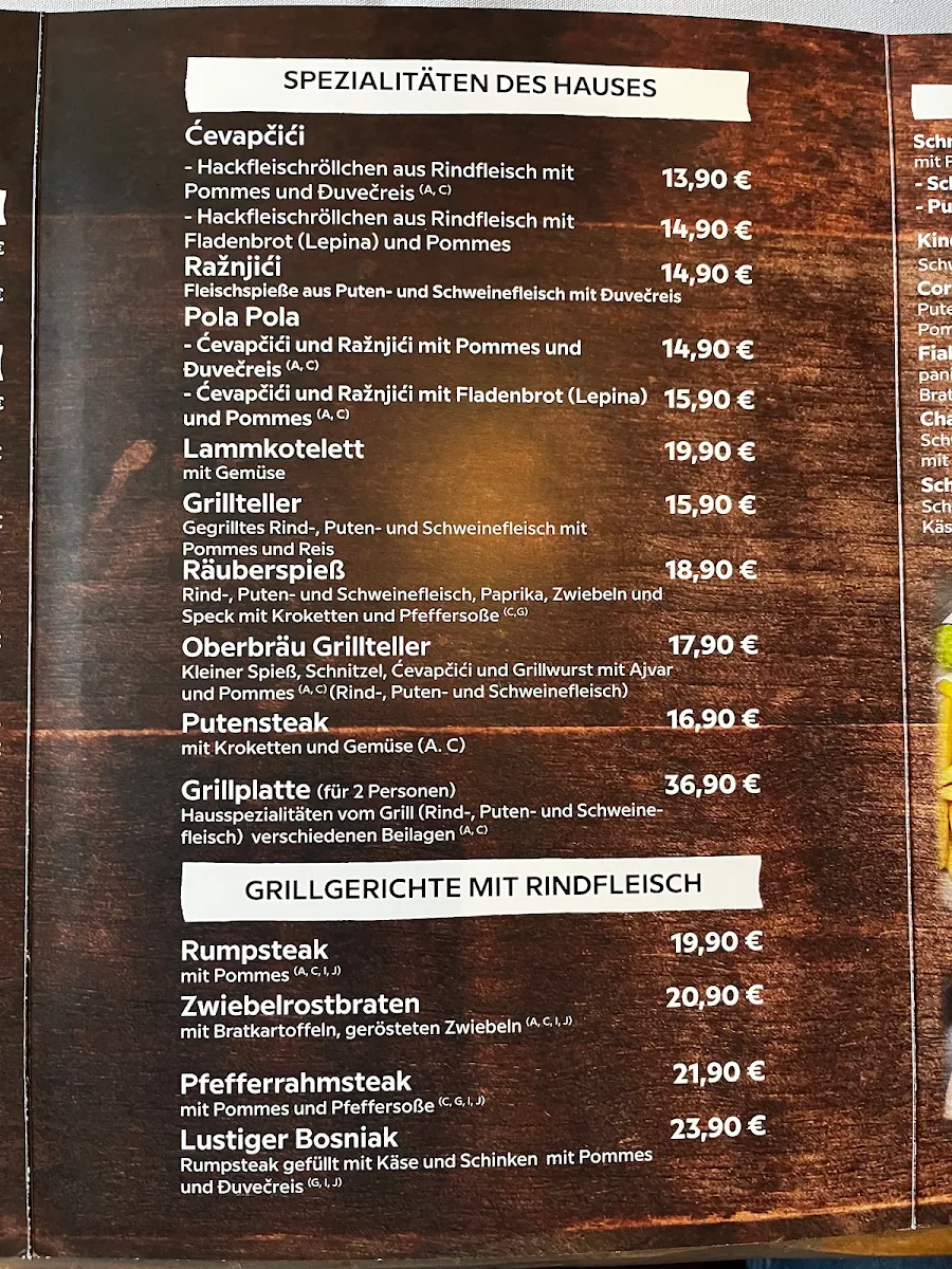 Speisekarte photo 6