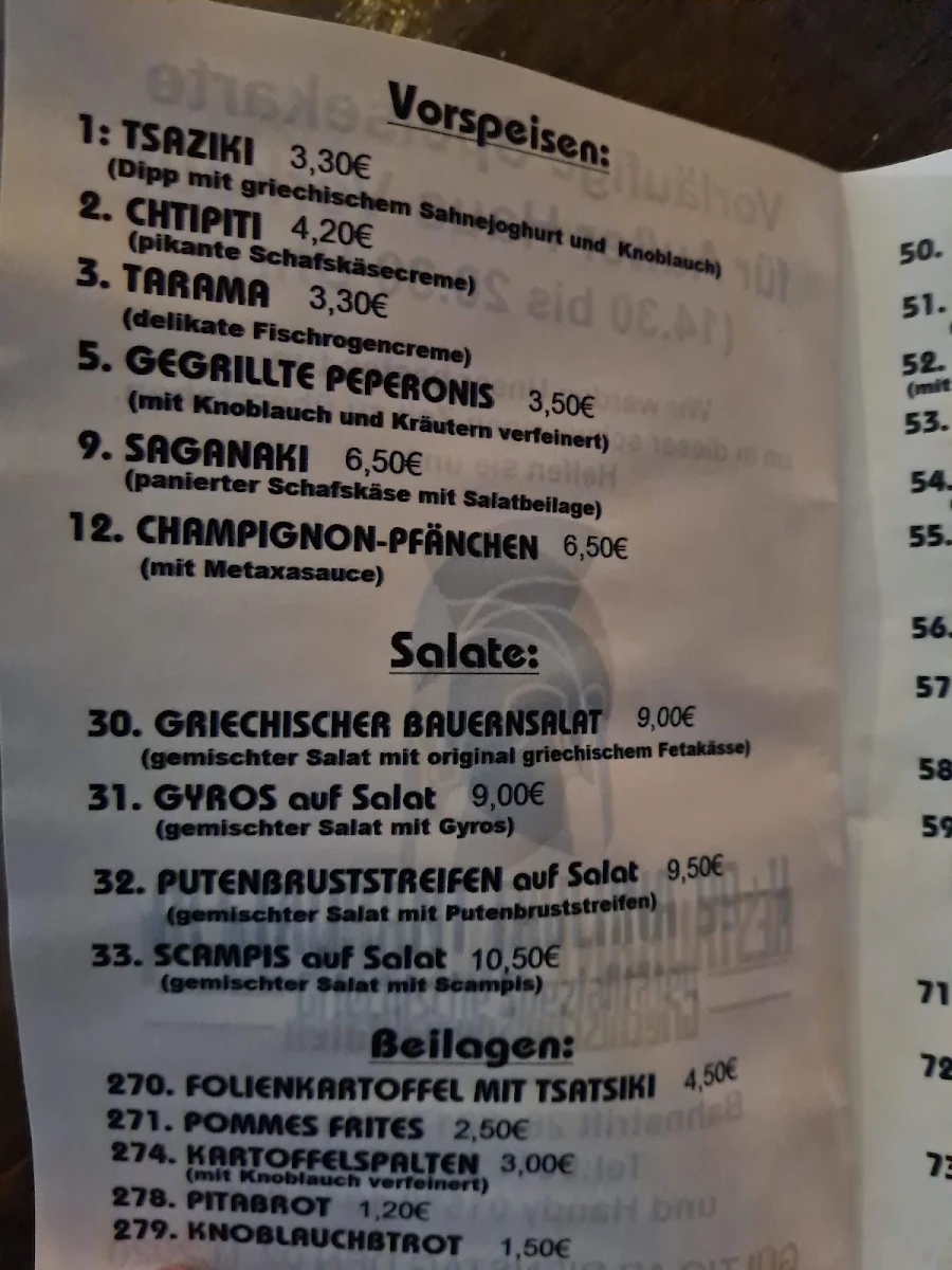 Speisekarte photo 9