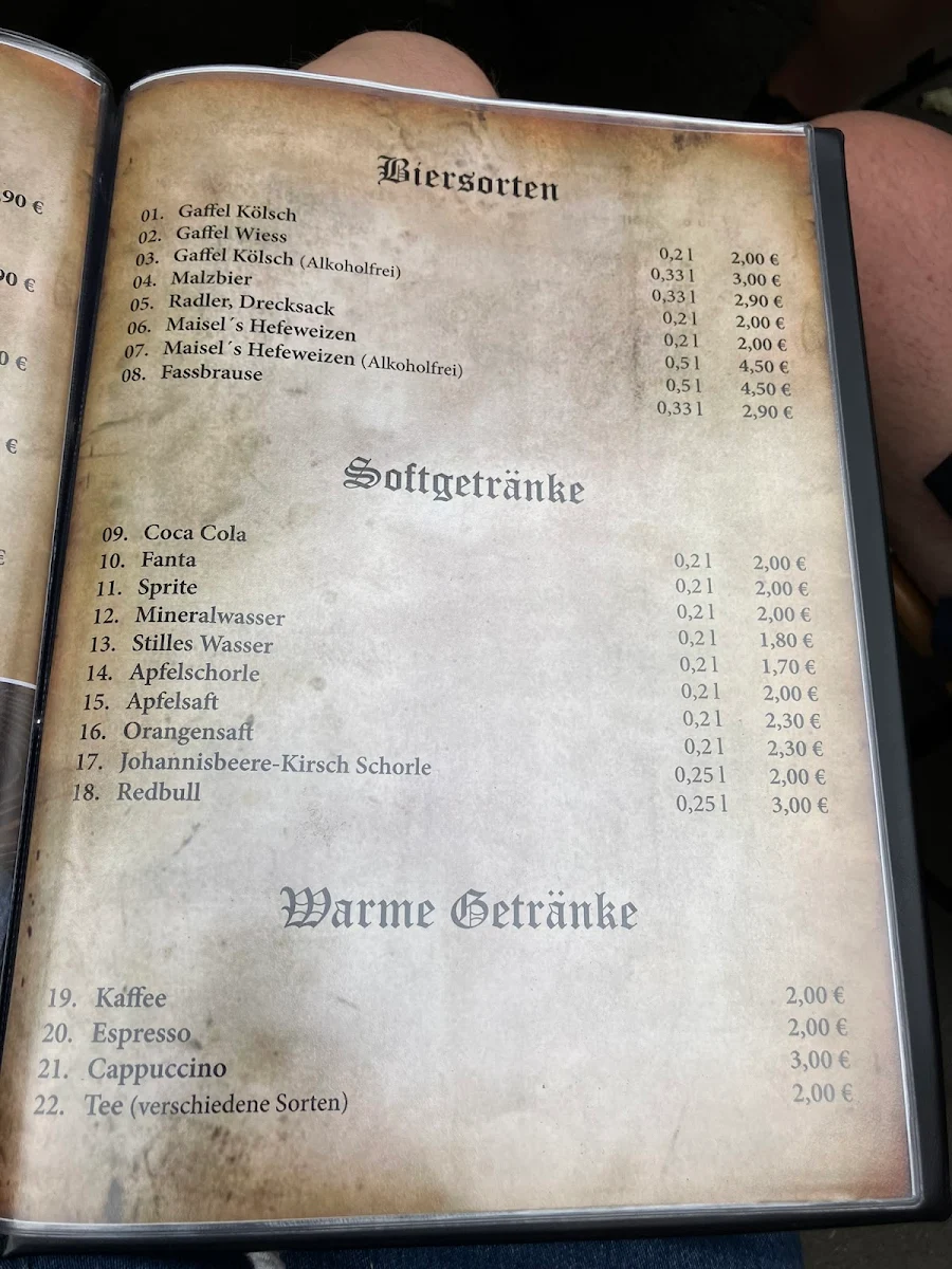 Speisekarte photo 1