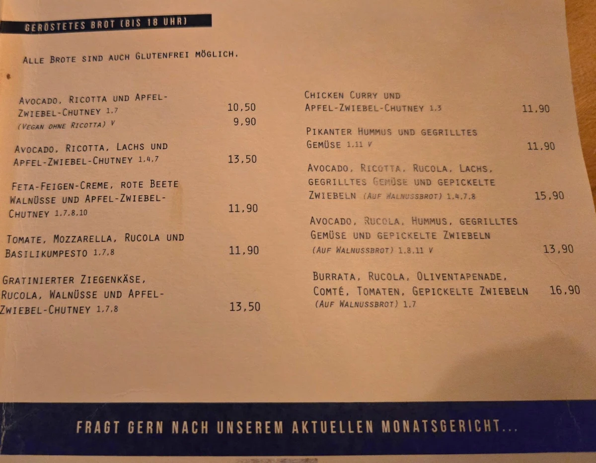 Speisekarte photo 3