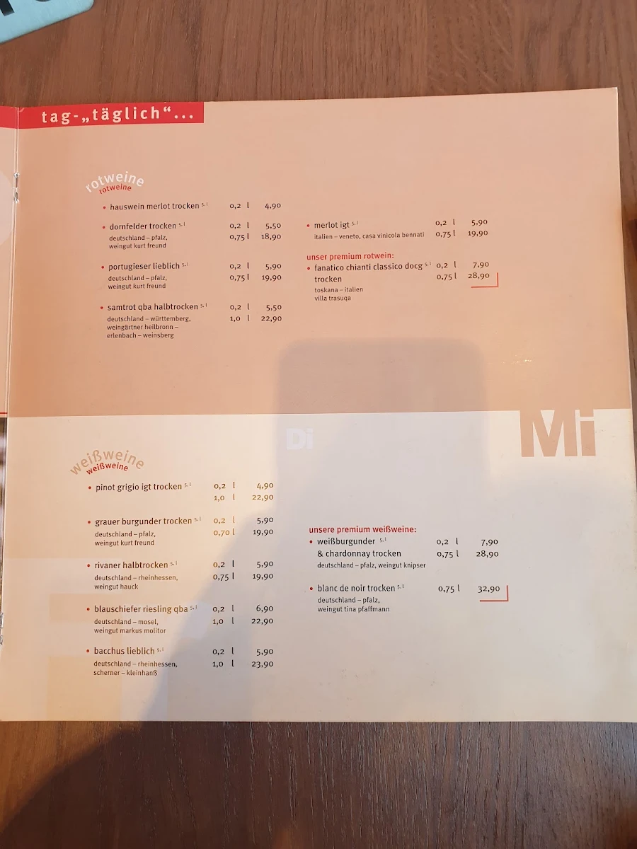 Speisekarte photo 8