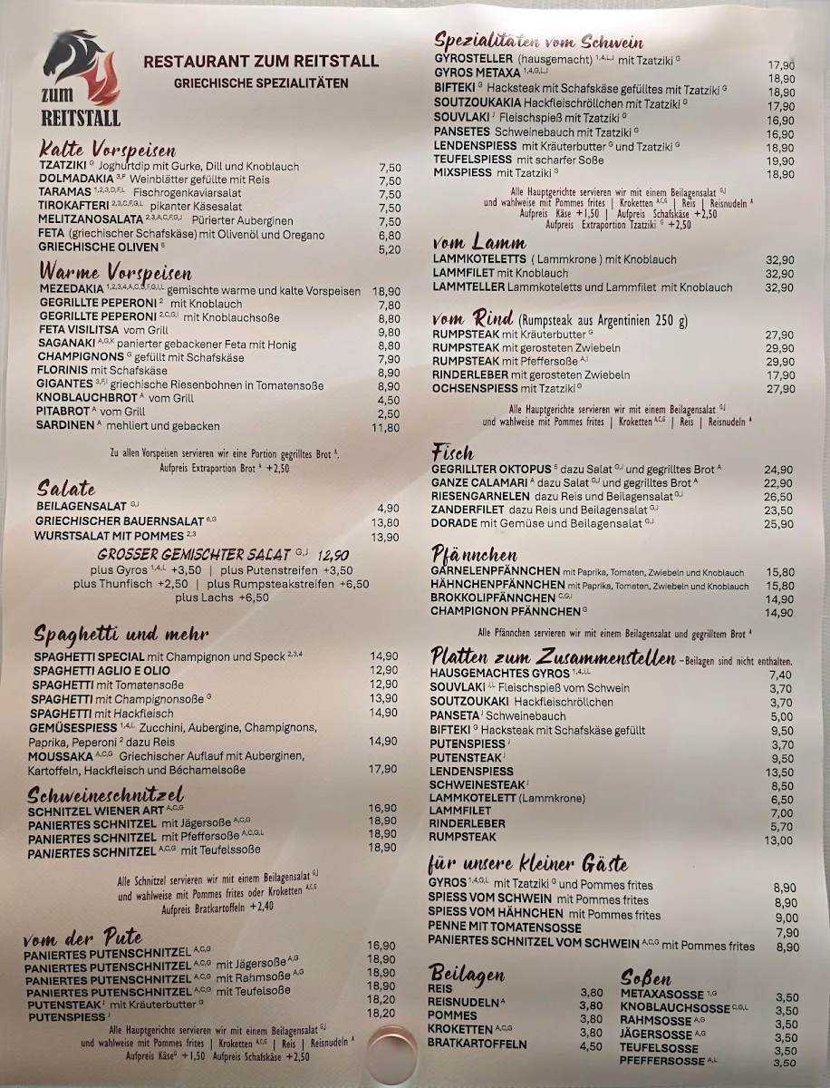 Speisekarte photo 1