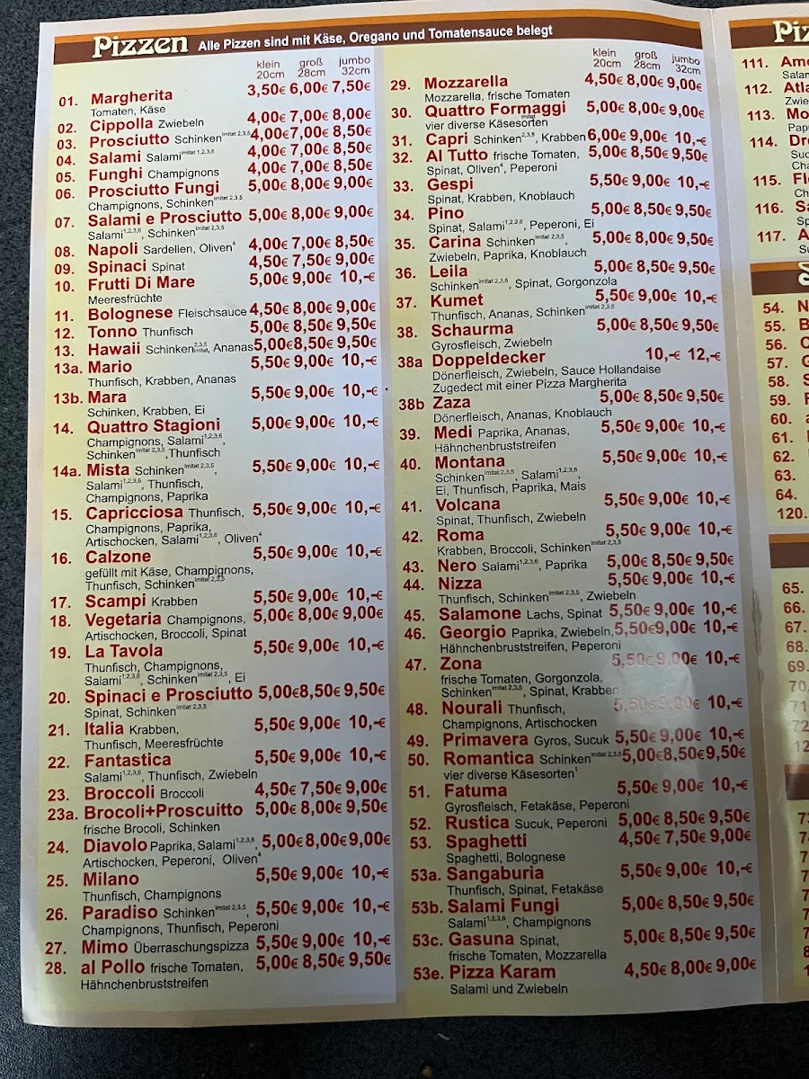 Speisekarte photo 1