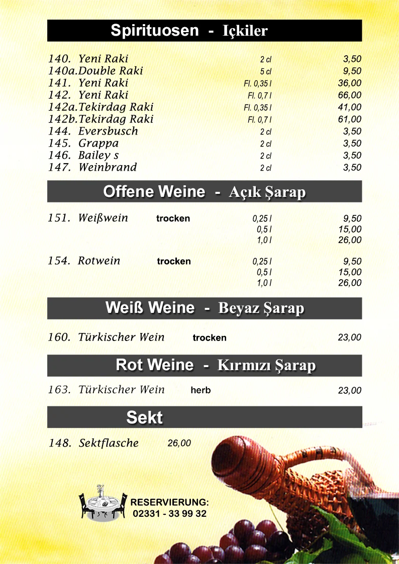 Speisekarte photo 8