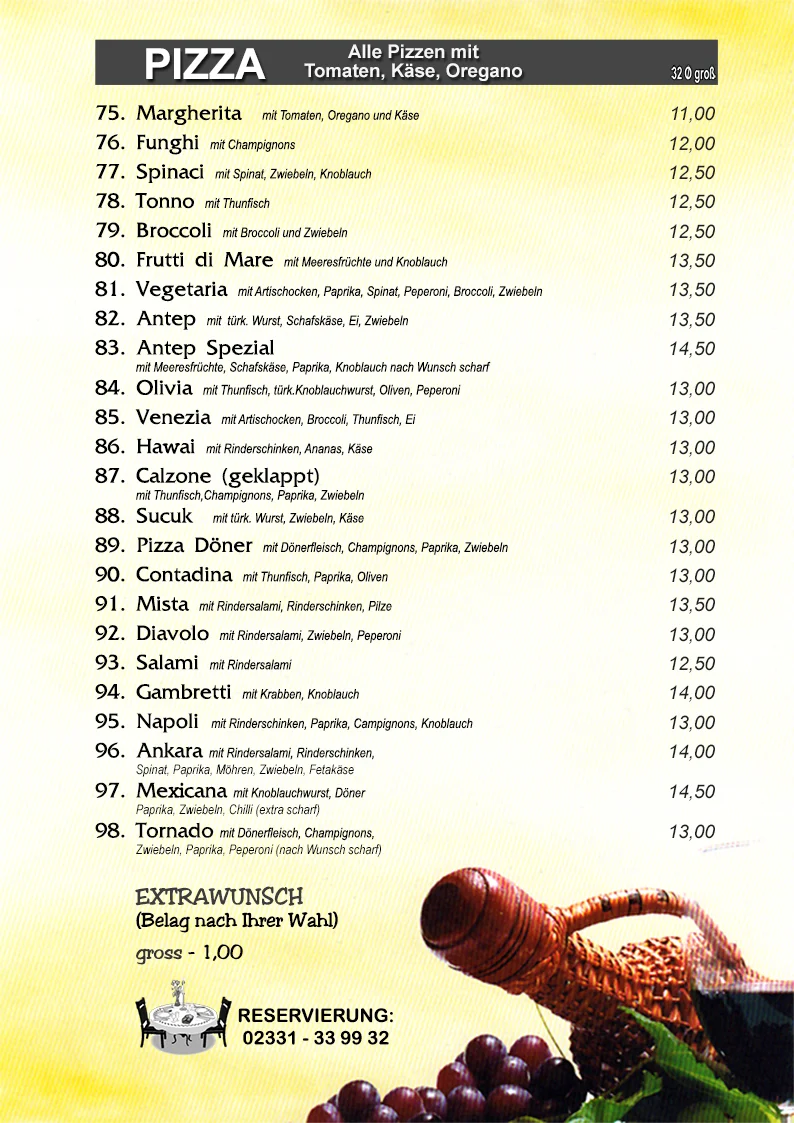 Speisekarte photo 9