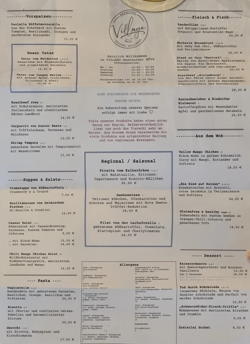 Speisekarte photo 2