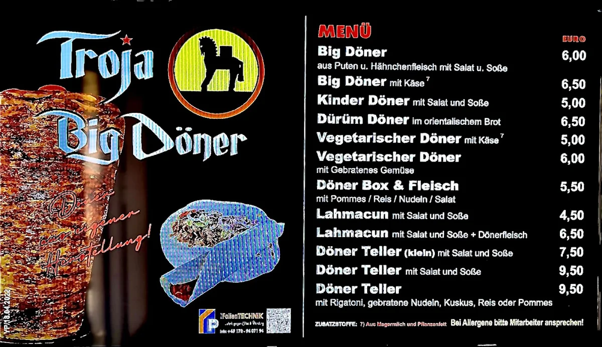 Speisekarte photo 1