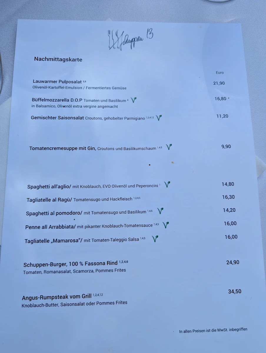 Speisekarte photo 1