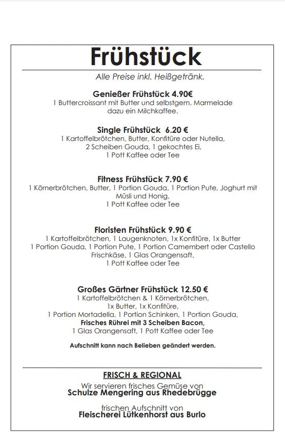 Speisekarte photo 2