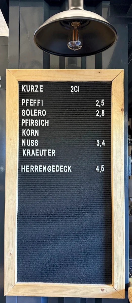 Speisekarte, Güterhalle - by Taunus Braumanufaktur
