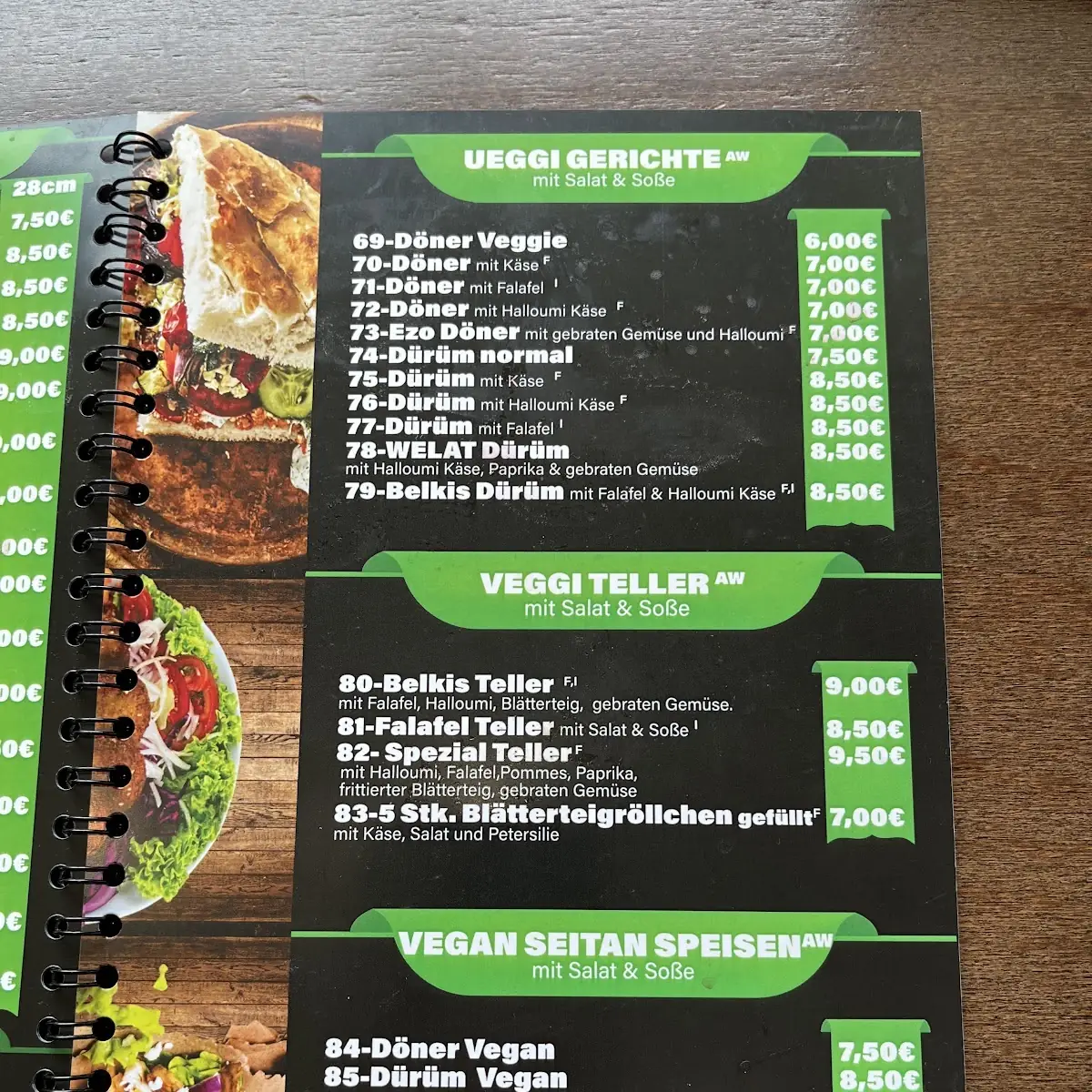 Speisekarte photo 6