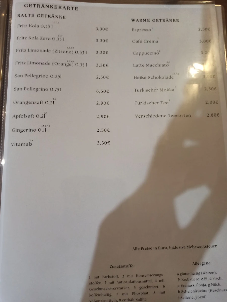 Speisekarte photo 3