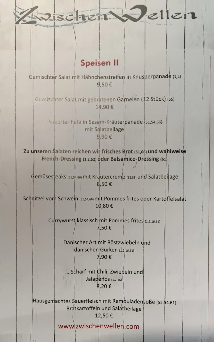 Speisekarte photo 2