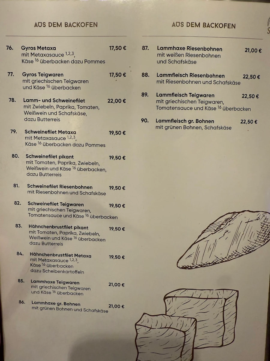 Speisekarte photo 4