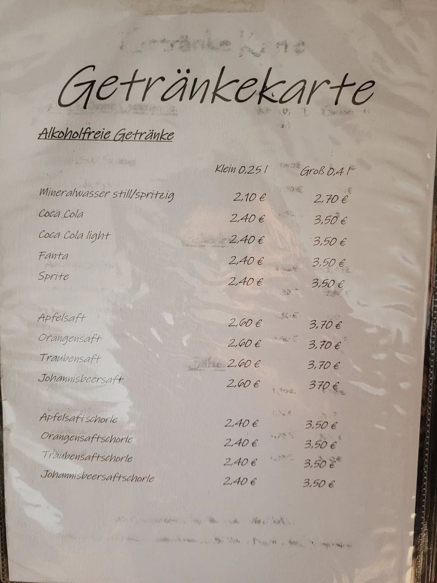 Speisekarte photo 1